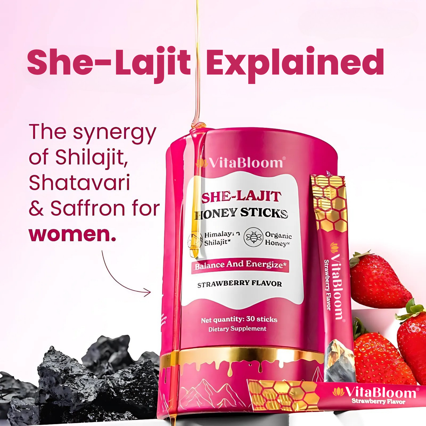 She-Lajit Honey Sticks